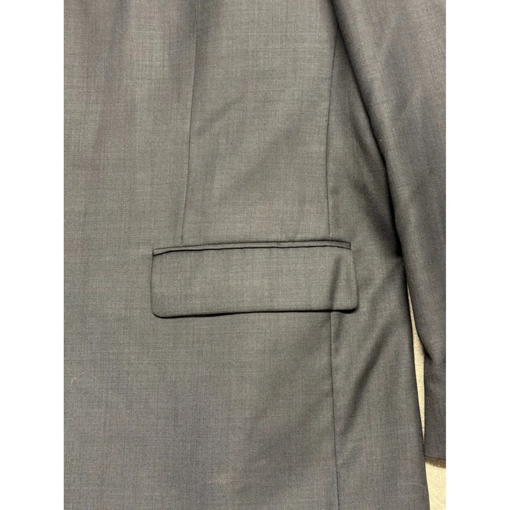 Jos A Bank Travelers Collection Mens 50R Blazer  100% Wool Tailored DAMAGED‎
